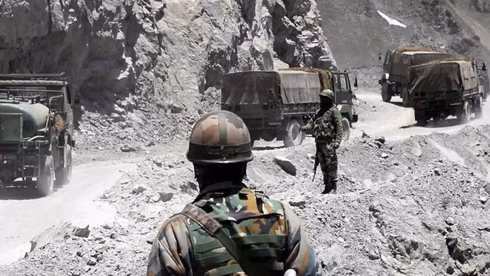 Binh sĩ quân đội Ấn Độ tại Đông Ladakh