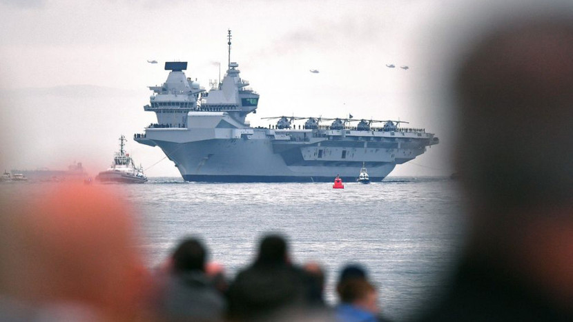 Anh dự định điều tàu sân bay HMS Queen Elizabeth tới Biển Đông