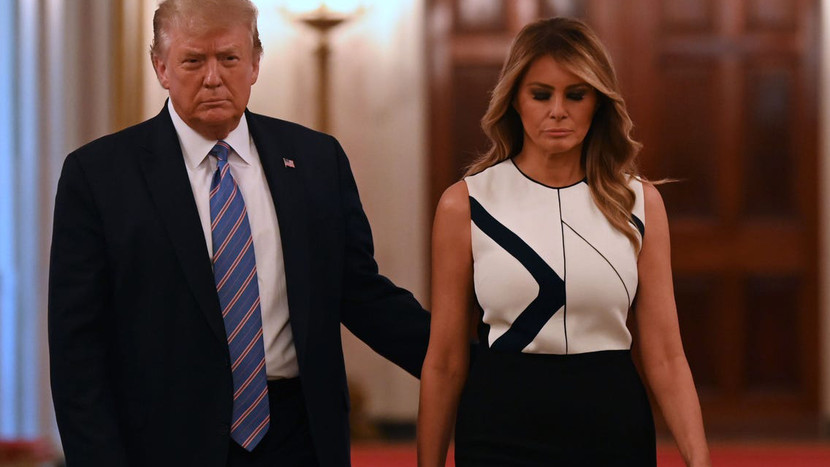 Tổng thống Mỹ Donald Trump và Đệ nhất phu nhân Melania Trump