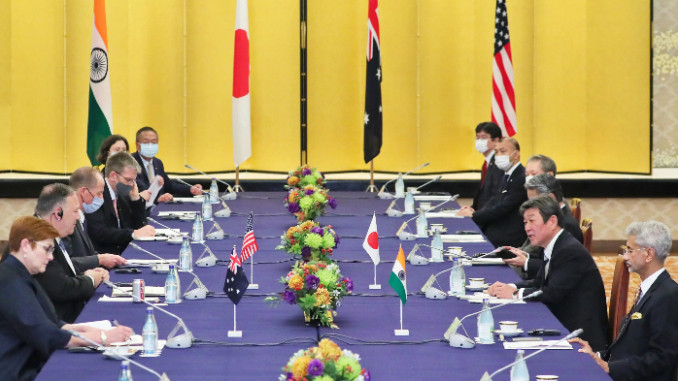 Ngoại trưởng các nước thuộc nhóm "Bộ tứ" trong cuộc họp tại Tokyo, Nhật Bản