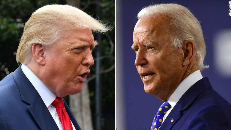 Tổng thống Mỹ Donald Trump và ông Joe Biden Tổng thống Mỹ Donald Trump và ông Joe Biden