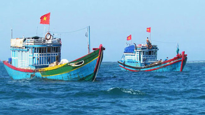 Tàu cá ngư dân Việt Nam vươn khơi bám biển. Ảnh minh họa