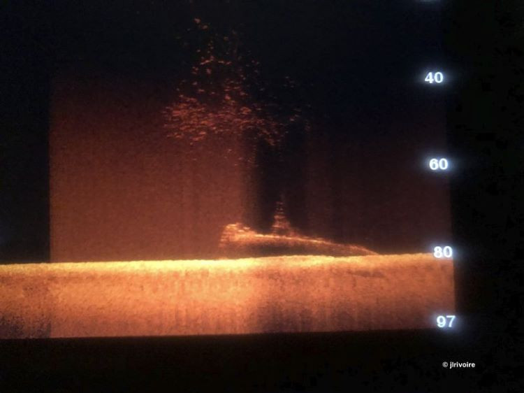 Hình ảnh xác tàu ngầm được tìm thấy dưới đáy biển