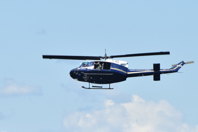 Một chiếc trực thăng UH-1N Huey của Không quân Mỹ