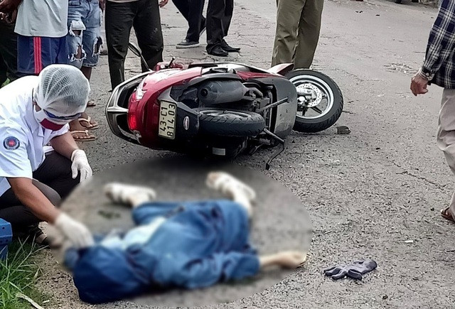 Bà S. tử vong do vụ tai nạn hi hữu. Ảnh: Dân Trí