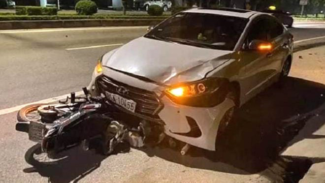 Hiện trường vụ tai nạn. Ảnh: TNO Hiện trường vụ tai nạn. Ảnh: TNO