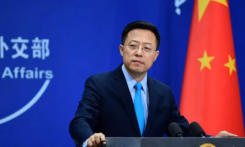 Người phát ngôn Bộ Ngoại giao Trung Quốc, Triệu Lập Kiên Người phát ngôn Bộ Ngoại giao Trung Quốc, Triệu Lập Kiên