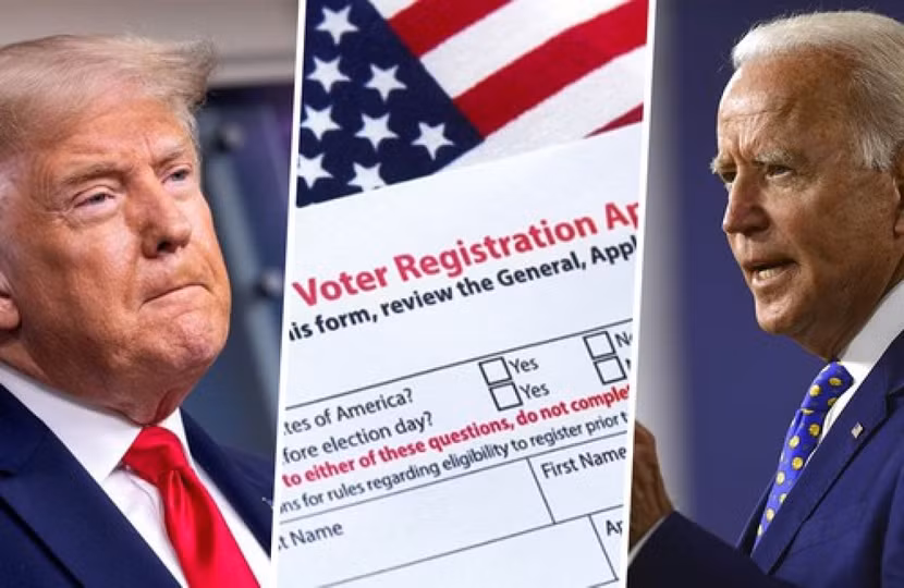 Hai ứng viên tranh cử Tổng thống Mỹ - ông Donald Trump và Joe Biden