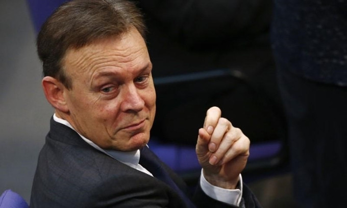 Phó Chủ tịch Hạ viện Đức Thomas Oppermann tại một cuộc họp ở Berlin Phó Chủ tịch Hạ viện Đức Thomas Oppermann tại một cuộc họp ở Berlin