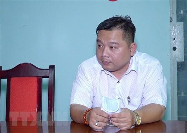 Lý Quang Thái tại cơ quan công an. Ảnh: TTXVN Lý Quang Thái tại cơ quan công an. Ảnh: TTXVN