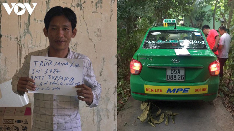 Đối tượng Trịnh Minh Lực và chiếc xe taxi