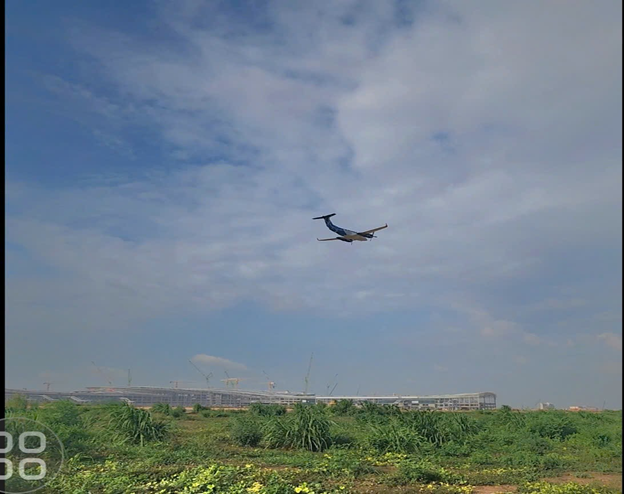 Bay hiệu chuẩn tại sân bay Long Thành