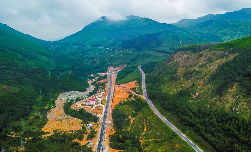 Cao tốc Quảng Ngãi- Hoài Nhơn đang bị chậm so với tiến độ đưa ra