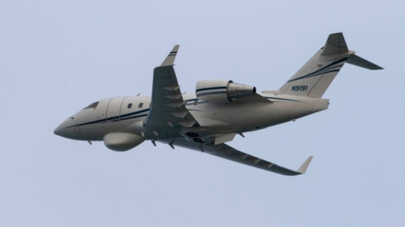 Máy bay trinh sát quân sự Mỹ Bombardier Challenger 650 ARTEMIS