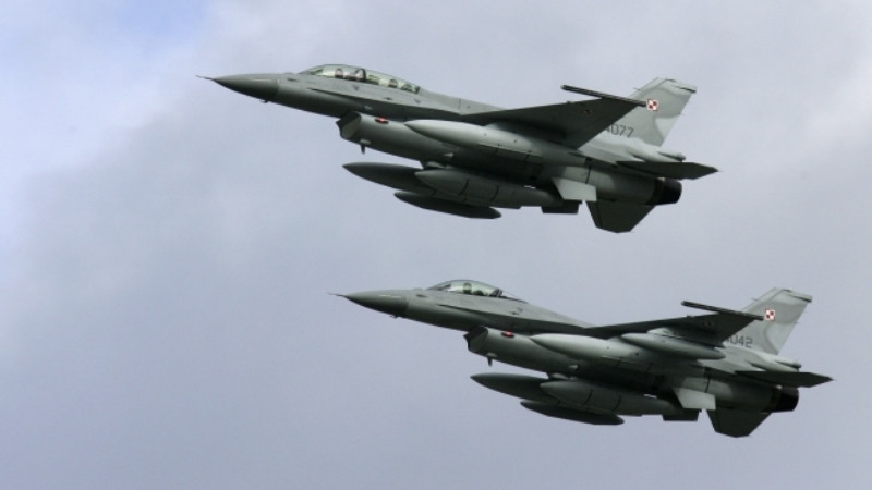 Các chiến đấu cơ F-16 Thổ Nhĩ Kỳ được chuyển đến Azecbaijan qua không phận Gruzia