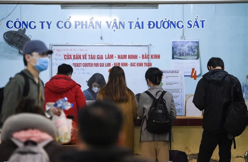 Vé tàu khách liên vận Việt Nam- Trung Quốc được bán tại Hà Nội, Gia Lâm, Bắc Giang và Đồng Đăng Vé tàu khách liên vận Việt Nam- Trung Quốc được bán tại Hà Nội, Gia Lâm, Bắc Giang và Đồng Đăng