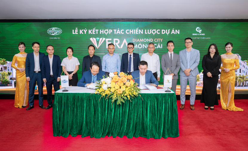Sự hợp tác giữa Đại diện Chủ đầu tư Vinaconex và tổng đại lý phân phối độc quyền SGO Land sẽ mang đến cho thị trường những sản phẩm chất lượng từ Vera Diamond City.