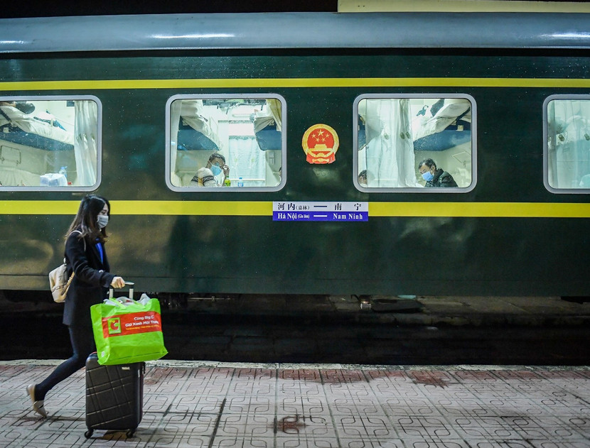 Tàu khách liên vận Việt Nam- Trung Quốc đã bị tạm dừng trước đó do dịch Covid-19