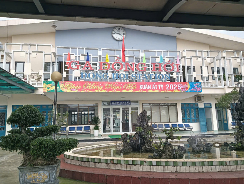 Đường sắt sẽ chạy đôi tàu hàng ngày nối Đồng Hới- Đông Hà để đưa đón công chức đi làm sau hợp nhất tỉnh