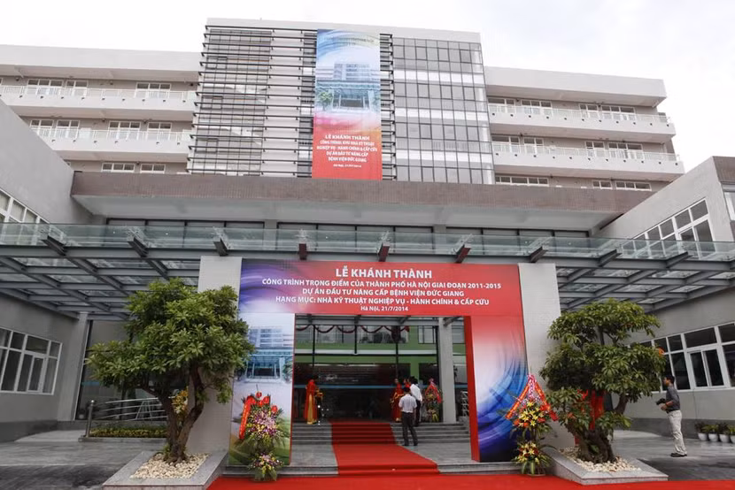 BV Đa Khoa Đức Giang bị Tổng cục Môi trường xử phạt vi phạm về môi trường