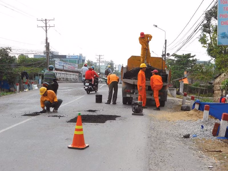 Một Công ty tham gia duy tu, bảo dưỡng QL3 vừa bị Cục Quản lý đường bộ I kiến nghị cấm thầu trong ba năm
