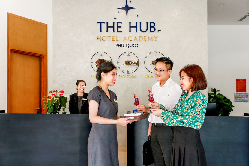 Khách sạn The HUB Phú Quốc - Ngã 3, Ấp Bãi Vòng, Xã Hàm Ninh, Phú Quốc, Kiên Giang.