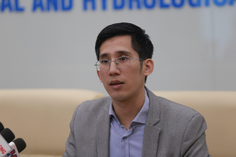 Ông Trần Quang Năng, Trưởng phòng dự báo thời tiết