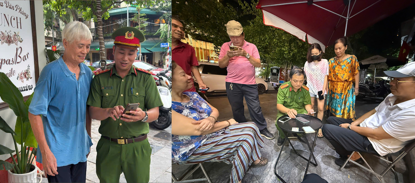 Công an phường Lý Thái Tổ (Hoàn Kiếm, Hà Nội) hướng dẫn các tầng lớp nhân dân tham gia đóng góp ý kiến bổ sung, sửa đổi Hiến pháp năm 2013 Công an phường Lý Thái Tổ (Hoàn Kiếm, Hà Nội) hướng dẫn các tầng lớp nhân dân tham gia đóng góp ý kiến bổ sung, sửa đổi Hiến pháp năm 2013