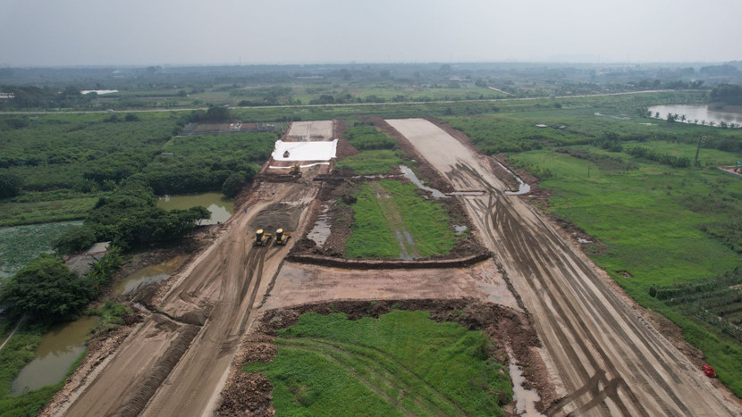 Triển khai 29 mũi thi công dự án đường Vành đai 4- Vùng Thủ đô