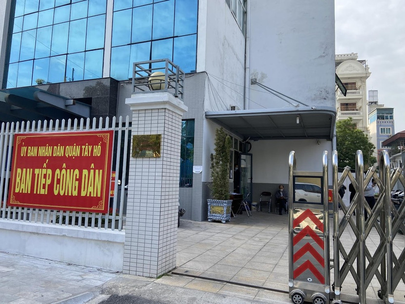 Trụ sở Ban QLDA Đầu tư xây dựng quận Tây Hồ