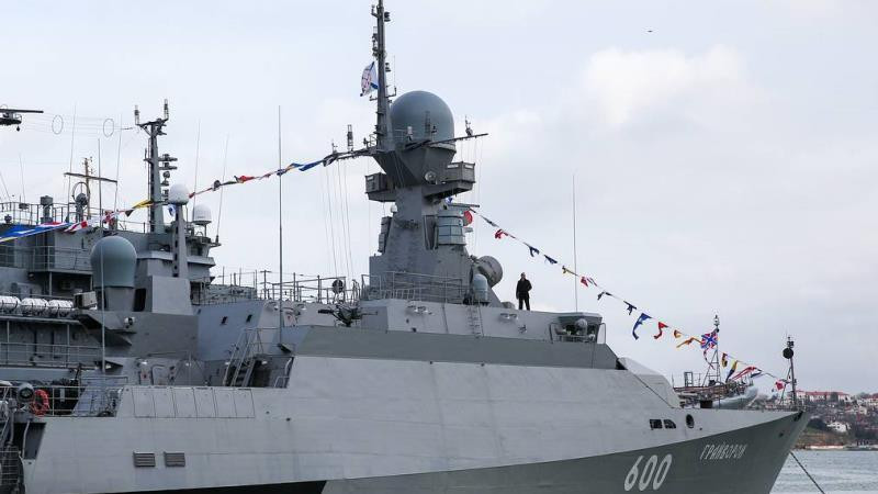 Tàu tên lửa cỡ nhỏ Graivoron của Hạm đội Biển Đen thuộc quân đội Nga