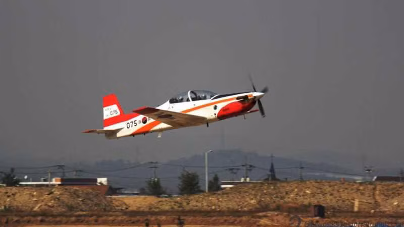 Máy bay huấn luyện quân sự KT-1 của không quân Thổ Nhĩ Kỳ