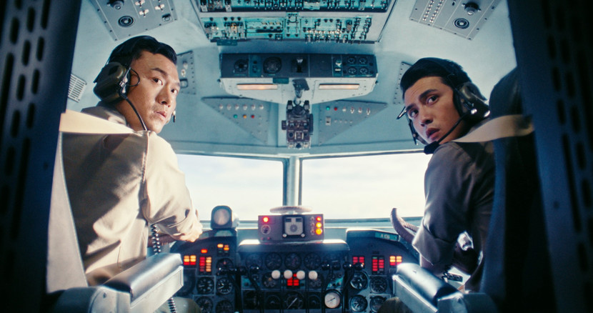 Xuân Phúc và Trần Ngọc Vàng vai hai phi công trong phim