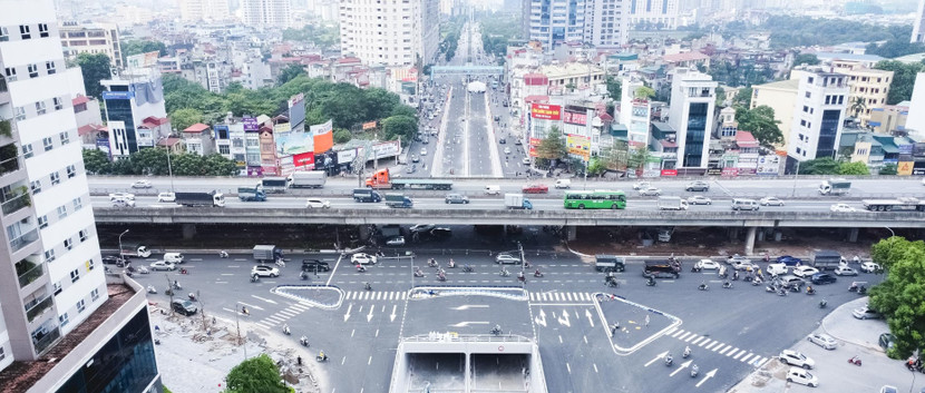 Thí điểm tổ chức giao thông nút Khuất Duy Tiến- Lê Văn Lương Thí điểm tổ chức giao thông nút Khuất Duy Tiến- Lê Văn Lương