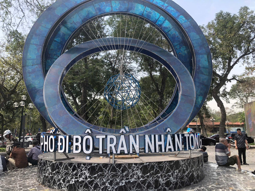 Cầu xoay hội nhập biểu tượng, điểm nhấn của phố đi bộ Trần Nhân Tông