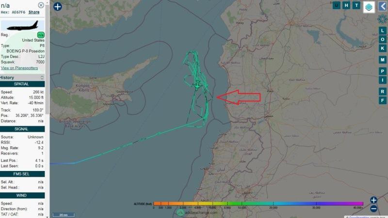 Máy bay chống ngầm Mỹ đe dọa tàu chiến Nga ở Địa Trung Hải ảnh 1