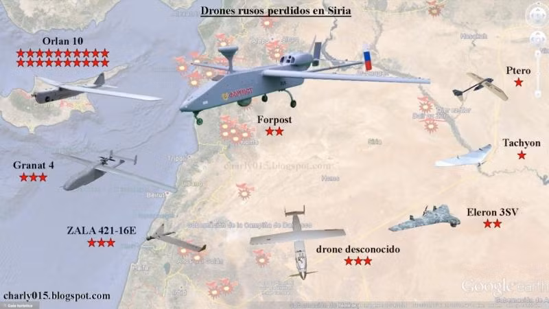 Quân đội Nga mất 35 máy bay không người lái ở Syria ảnh 1