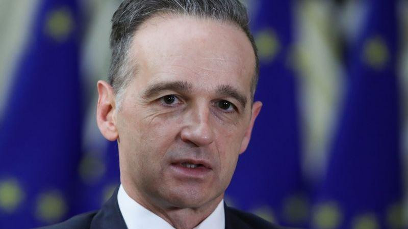 Ngoại trưởng Đức Heiko Maas tại cuộc họp Bộ trưởng Ngoại giao EU ở Brussels, Bỉ, ngày 22 - 2 - 2021