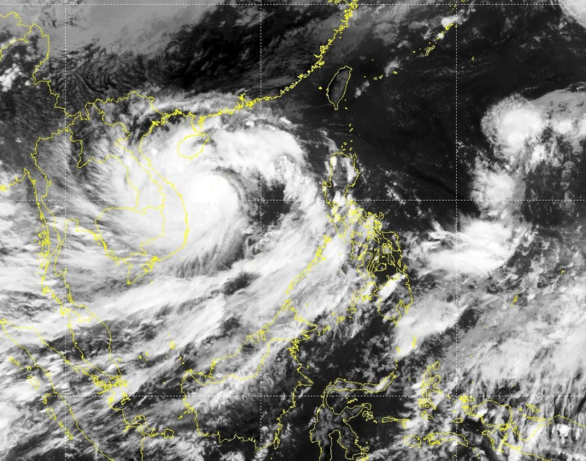 Bão số 4 dự kiến quần thảo trên đất liền từ 10-12 tiếng