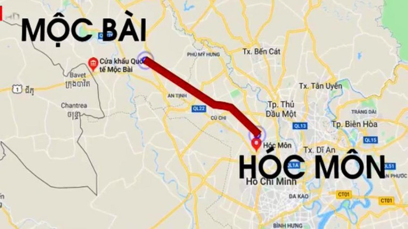 Cao tốc TP.HCM- Mộc Bài có tổng mức đầu tư hơn 16.700 tỷ đồng, nối TP.HCM và Tây Ninh Cao tốc TP.HCM- Mộc Bài có tổng mức đầu tư hơn 16.700 tỷ đồng, nối TP.HCM và Tây Ninh
