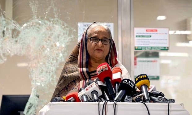 Thủ tướng Bangladesh Sheikh Hasina ngày 5-8 đã từ chức và rời khỏi nước này