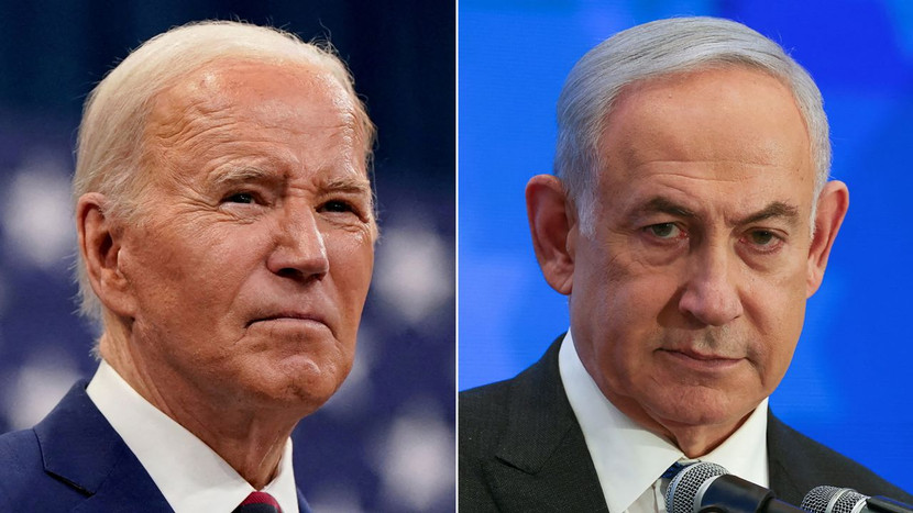 Tổng thống Mỹ Joe Biden và Thủ tướng Israel Benjamin Netanyahu