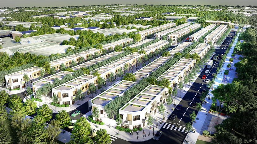 Dự án Điềm Thụy Center Point của Apec Thái Nguyên xây “chui” 72 căn shophouse