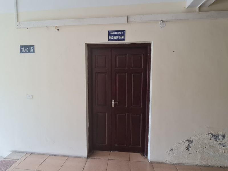 Tầng 15 hiện được biến thành khu văn phòng của Công ty Licogi 19 trong khi theo thiết kế là khu đa năng phục vụ cộng đồng