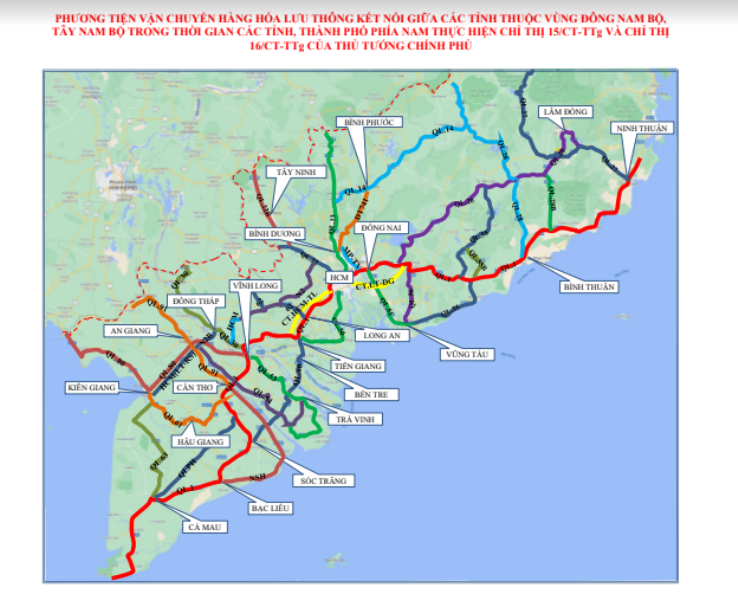Luồng xanh quốc gia trên hệ thống quốc lộ do Tổng cục Đường bộ Việt Nam công bố để thuận tiện cho phương tiện chở hàng hóa Luồng xanh quốc gia trên hệ thống quốc lộ do Tổng cục Đường bộ Việt Nam công bố để thuận tiện cho phương tiện chở hàng hóa