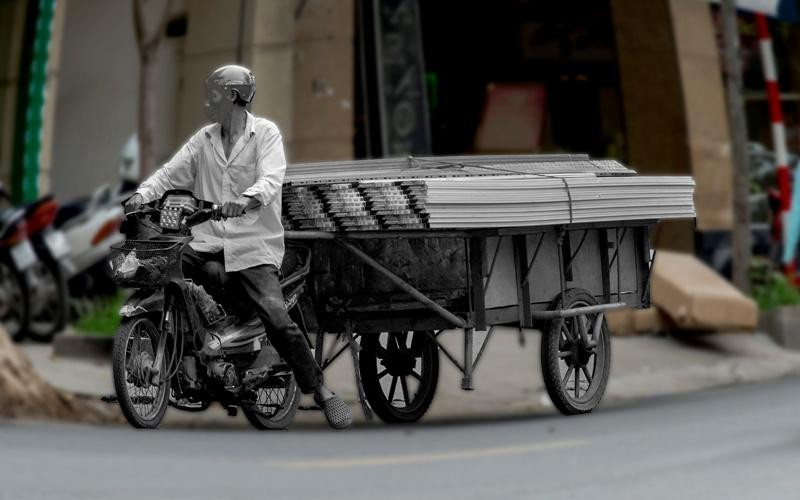 Những phương tiện cũ nát như thế này không đảm bảo ATGT và môi trường Những phương tiện cũ nát như thế này không đảm bảo ATGT và môi trường