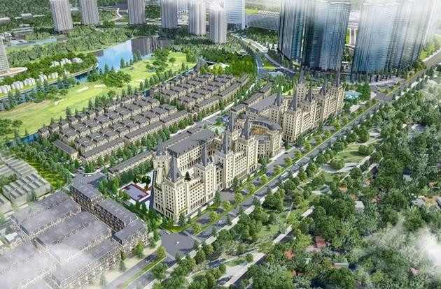 Villas, shop villas trong quần thể Sunshine Capital Hà Nội tại khu đất vàng Tây Hồ Tây