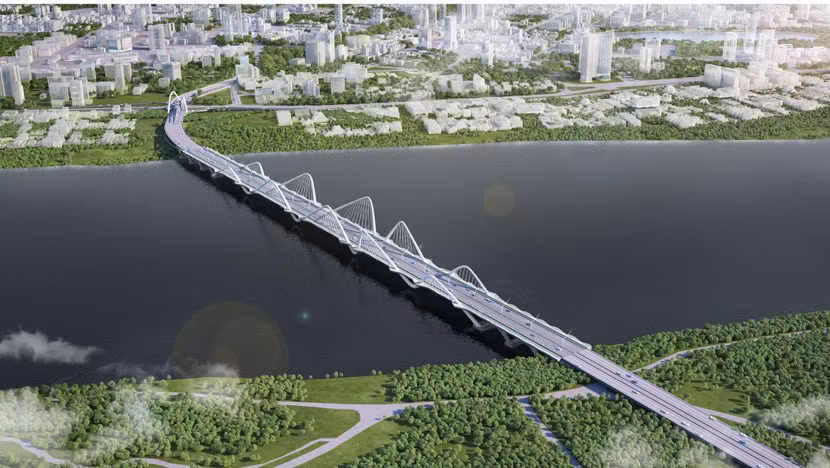 Phương án kiến trúc cầu Trần Hưng Đạo được trao giải Nhì