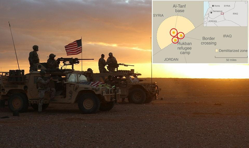 Căn cứ al-Tanf của Mỹ thiết lập một "Khu vực cấm tiếp cận" đối với Quân đội Syria và các nhóm dân quân thân Damascus Căn cứ al-Tanf của Mỹ thiết lập một "Khu vực cấm tiếp cận" đối với Quân đội Syria và các nhóm dân quân thân Damascus