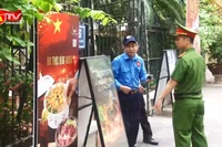 Công an phường Cửa Nam kiên trì lập lại trật tự đô thị